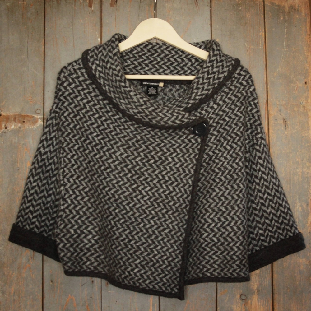 Sweater Works Cape Style Sweater